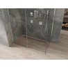 Mexen Omega 150 x 70 cm Schiebeduschkabine, transparent, Chrom - 825-150-070-01-00