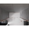 Mexen Velar L Duo Schiebetüren 180 cm, transparent, Roségold - 871-180-003-02-60