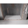 Mexen Velar L Duo Schiebetür 180 cm, transparent, gebürstetes Kupfer - 871-180-003-02-65