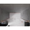 Mexen Velar L Duo Schiebetür 180 cm, transparent, gebürstetes Kupfer - 871-180-003-02-65