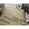 Mexen West Orange Muster von Vinylpaneelen SPC 6,5 mm, Unterlage IXPE 1,5 mm, 4 V-Fuge, Eiche - F1009-S