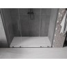 Mexen Velar L Duo Duschschiebetüren 180 cm, transparent, gebürstet gun gray - 871-180-003-02-66