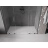 Mexen Velar L Duo Schiebetür-Duschwand 170 cm, transparent, gebürstetes Gun Gray - 871-170-003-02-66