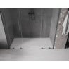 Mexen Velar L Duo Schiebetür-Duschabtrennung 200 cm, transparent, Gun Metal - 871-200-003-02-95