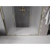 Mexen Velar L Duo Schiebetür für die Dusche 170 cm, matt, gold - 871-170-003-32-50