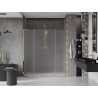 Mexen Velar L Duo Schiebetür für die Dusche 170 cm, matt, gold - 871-170-003-32-50