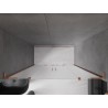 Mexen Velar L Duo Schiebetür Dusche 180 cm, mattiert, Roségold - 871-180-003-32-60