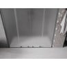 Mexen Velar L Duo Schiebetür für Dusche 170 cm, satiniert, gebürstetes Gun Gray - 871-170-003-32-66