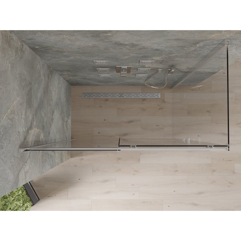 Mexen Omega Schiebeduschkabine 160 x 90 cm, transparent, chrom - 825-160-090-01-00