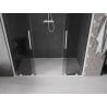 Mexen Velar L Duo Schiebetüren 170 cm, Graphit, Weiß - 871-170-003-42-20