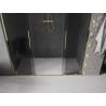 Mexen Velar L Duo Schiebetür 180 cm, Graphit, Gold - 871-180-003-42-50