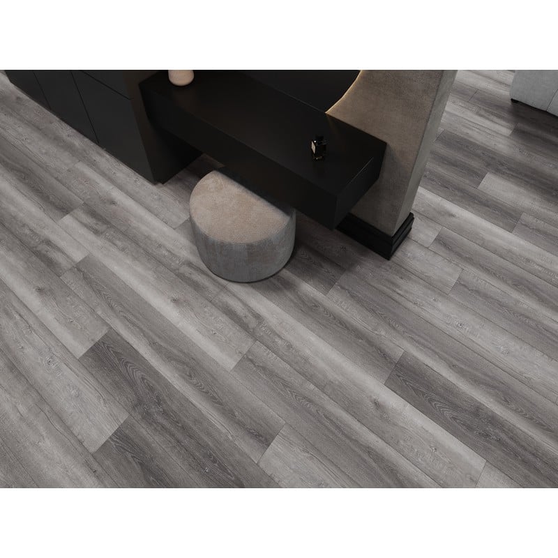 Mexen El Monte Muster von SPC-Vinylpaneelen 6,5 mm, IXPE-Unterlage 1,5 mm, 4 V-Fuge, Eiche - F1011-S