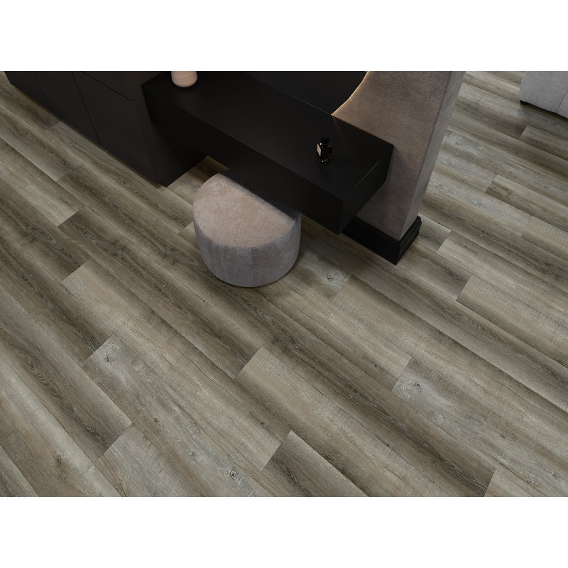 Mexen Aspen Probe von SPC-Vinylpaneelen 6,5 mm, IXPE-Unterlage 1,5 mm, 4-seitige V-Fuge, Eiche - F1012-S