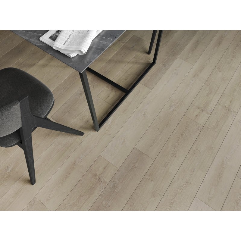 Mexen Parker Probe von SPC-Vinylpaneelen 6,5 mm, IXPE-Unterlage 1,5 mm, 4 V-Fuge, Eiche - F1015-S