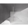 Mexen Velar Schiebeduschelement Walk-in 70 x 200 cm, transparent 8 mm, gebürsteter Nickel - 871-070-000-03-97
