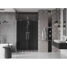 Mexen Velar Duo Schiebeduschtür 160 cm, Grafit, Chrom - 871-160-000-42-01
