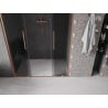 Mexen Velar Duo Duschschiebetüren 150 cm, Grafit, gebürstetes Kupfer - 871-150-000-42-65