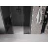 Mexen Velar Duo Duschschiebetür 140 cm, Graphit, gebürstet Gun Gray - 871-140-000-42-66