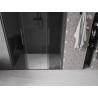 Mexen Velar Duo Schiebetüren für Dusche 140 cm, Graphit, Gun Metal - 871-140-000-42-95