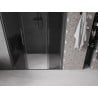 Mexen Velar Duo Schiebedusche Türen 150 cm, Grafit, Gun Metal - 871-150-000-42-95