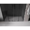 Mexen Velar L Duo Duschschiebetür 180 cm, graphit, schwarz - 871-180-003-42-70