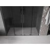 Mexen Velar L Duo Schiebeduschtüren 200 cm, Grafit, Gun Metal - 871-200-003-42-95
