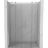 Mexen Velar L Duo Schiebeduschtür 140 cm, transparent, Chrom - 871-140-003-02-01