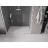 Mexen Velar L Duo Schiebeduschtür 140 cm, transparent, Chrom - 871-140-003-02-01