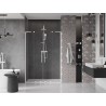 Mexen Velar L Duo Schiebetüren Duschtür 160 cm, transparent, weiß - 871-160-003-02-20