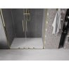 Mexen Velar L Duo Schiebetüren 160 cm, transparent, gold - 871-160-003-02-50