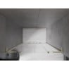 Mexen Velar L Duo Schiebetüren 160 cm, transparent, gold - 871-160-003-02-50