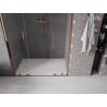 Mexen Velar L Duo Duschschiebetür 160 cm, transparent, Roségold - 871-160-003-02-60