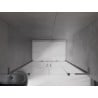 Mexen Velar L Duo Schiebetür 140 cm, transparent, gebürstet Gun Gray - 871-140-003-02-66