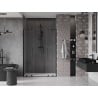 Mexen Velar L Duo Schiebetür Dusche 150 cm, transparent, schwarz - 871-150-003-02-70