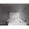 Mexen Velar L Duo Schiebetür für Dusche 160 cm, transparent, Gun Metal - 871-160-003-02-95