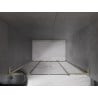Mexen Velar L Duo Schiebetür Dusche 150 cm, Graphit, Gold - 871-150-003-42-50