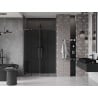 Mexen Velar L Duo Duschschiebetür 140 cm, Grafit, gebürstetes Gun Gray - 871-140-003-42-66