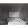 Mexen Velar L Duo Duschschiebetür 150 cm, grafit, gebürstetes Gun Grey - 871-150-003-42-66