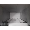 Mexen Velar L Duo Schiebetüren Dusche 160 cm, Graphit, Schwarz - 871-160-003-42-70