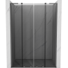 Mexen Velar L Duo Schiebetür 150 cm, Graphit, Gun Metal - 871-150-003-42-95