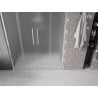 Mexen Velar L Duo Schiebetüren für Dusche 150 cm, matt, Chrom - 871-150-003-32-01