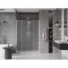 Mexen Velar L Duo Schiebetüren für Dusche 150 cm, matt, Chrom - 871-150-003-32-01