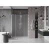 Mexen Velar L Duo Duschschiebetür 140 cm, matt, chrom - 871-140-003-32-01