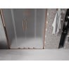 Mexen Velar L Duo Duschschiebetür 160 cm, matt, Roségold - 871-160-003-32-60