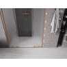 Mexen Velar L Duo Schiebetür Duschabtrennung 150 cm, Milchglas, gebürstetes Kupfer - 871-150-003-32-65
