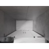 Mexen Velar L Duo Schiebetür Dusche 140 cm, matt, gun gray gebürstet - 871-140-003-32-66