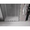 Mexen Velar L Duo Schiebetüren 140 cm, satiniert, Gun Metal - 871-140-003-32-95