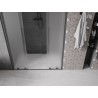 Mexen Velar L Duo Duschschiebetür 160 cm, mattiert, Gun Metal - 871-160-003-32-95