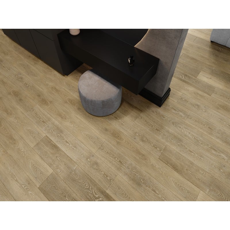 Mexen Alabama Probe von SPC-Vinylpaneelen 6,5 mm, IXPE-Unterlage 1,5 mm, 4 V-Fuge, Eiche - F1019-S