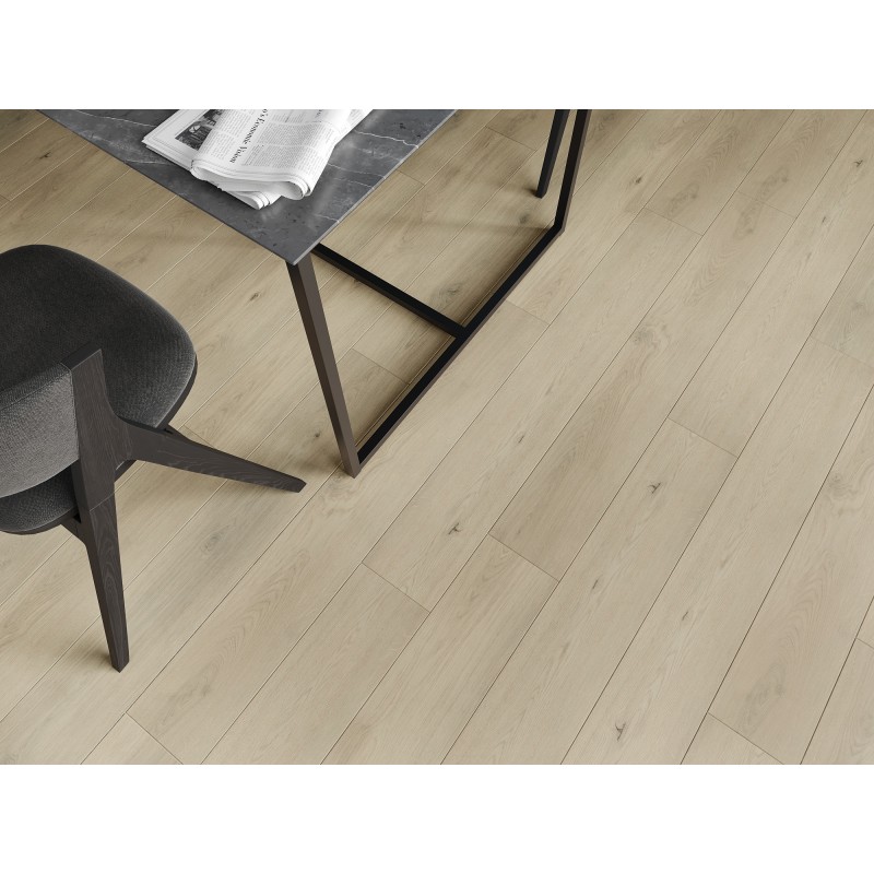 Mexen Calera Probe von SPC-Vinylpaneelen 6,5 mm, IXPE-Unterlage 1,5 mm, 4 V-Fuge, Eiche - F1020-S